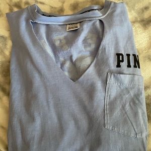 long sleeve pink shirt